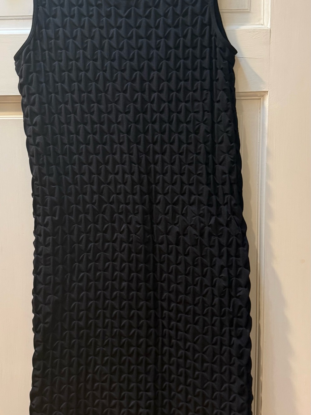 Last Tango Black Textured dress
